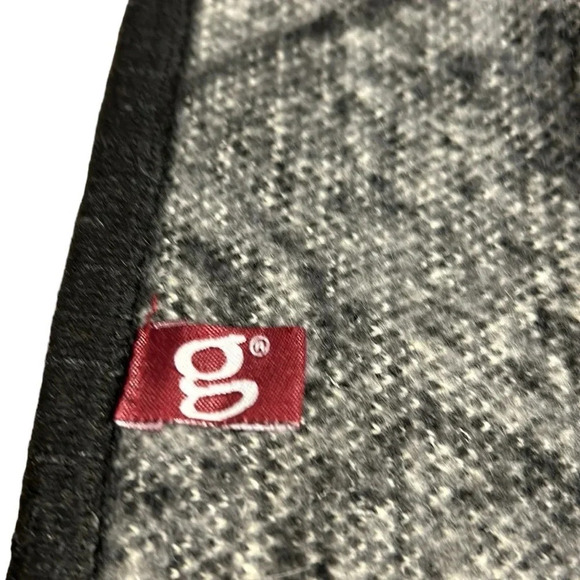 penny lane,open front wrap,shawl,cape,black faux fur trim,fringes,glam,one size - Picture 11 of 15